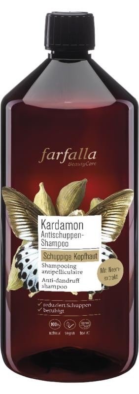 Farfalla – Kardamom anti-roos shampoo (navulling 1000 ml)