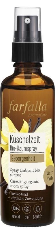 Farfalla – Caressing comfort roomspray bio met vanille (Kuschelzeit) (75 ml)