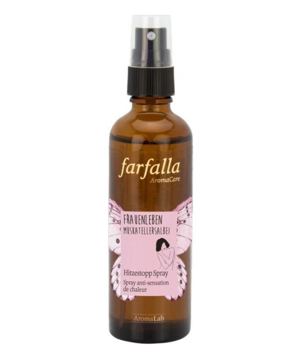 Farfalla – Scharlei hittestop spray – vrouwen (75 ml)
