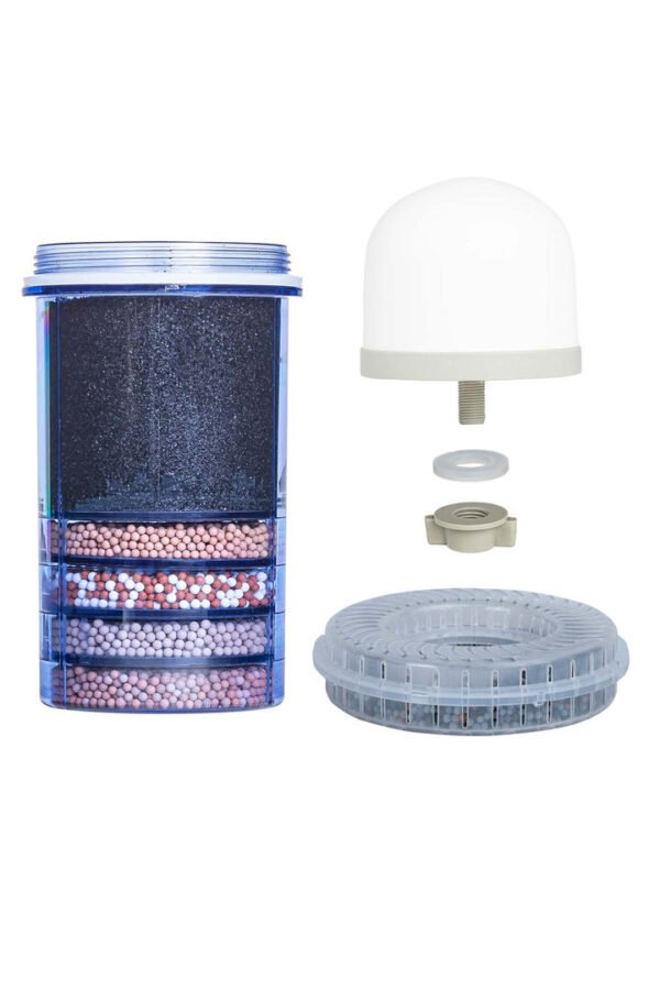 Jaarset filters Aqualine 12 – alkalisch – ph-ring – keramisch filter