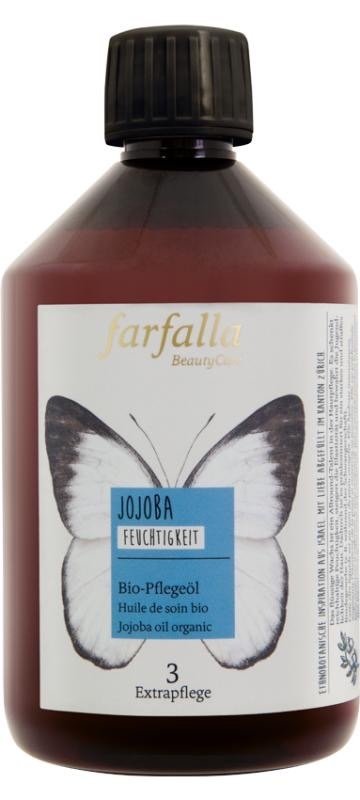 Farfalla – Jojoba olie bio – hydraterend (navulling 500 ml)