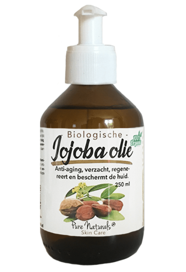Pure Naturals – Jojoba olie – 250 ml – ongeraffineerd & koudgeperst – BIO