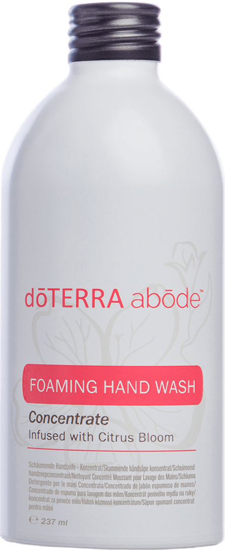 doTERRA abōde™ Schuimende Handzeep concentraat verrijkt met doTERRA Citrus Bloom™