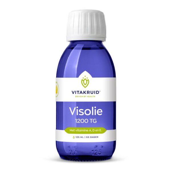 Vitakruid Visolie 1200 Vloeibaar Triglyceriden met A, D & E